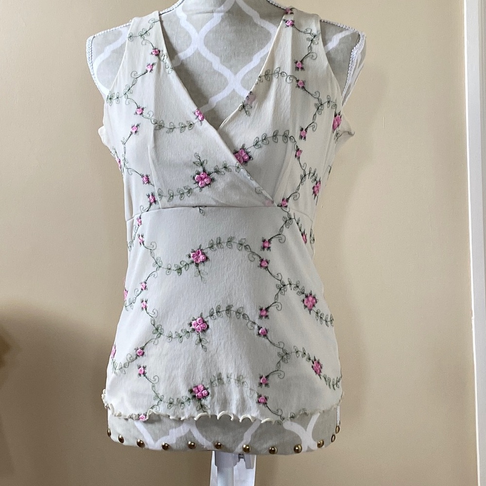 Ricki’s Delicate embroidered camisole top